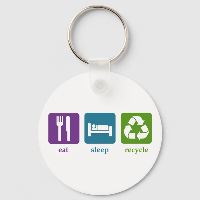 Recycle Keychain (Front)