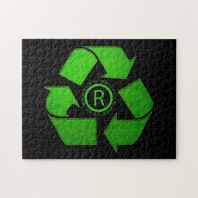 Recycle Logo by Shirley Taylor Jigsaw Puzzle (Horizontal)