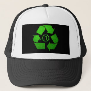Recycle Logo by Shirley Taylor Trucker Hat