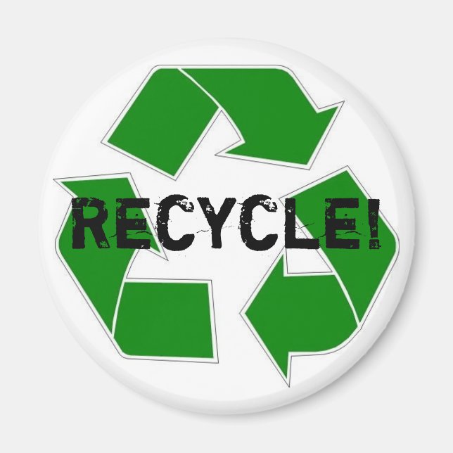 Recycle! Magnet (Front)