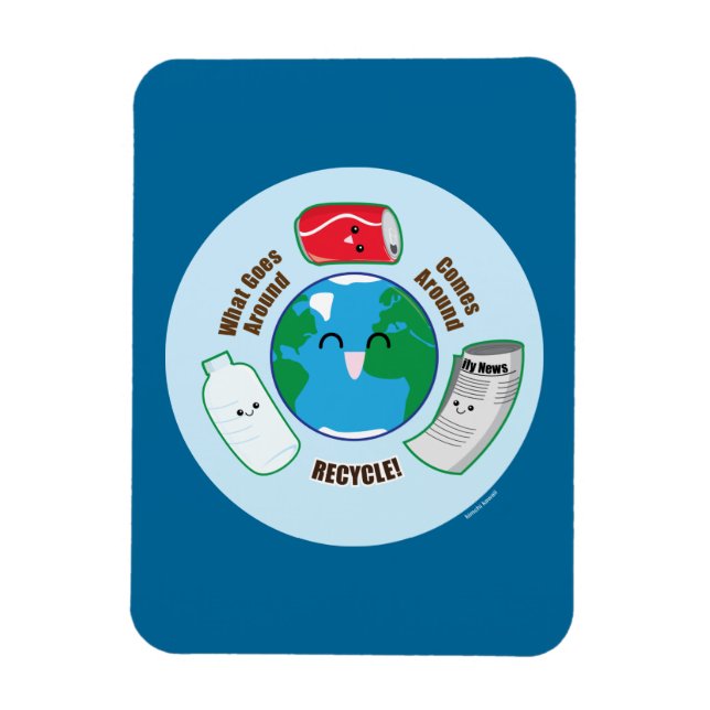 Recycle Magnet (Vertical)