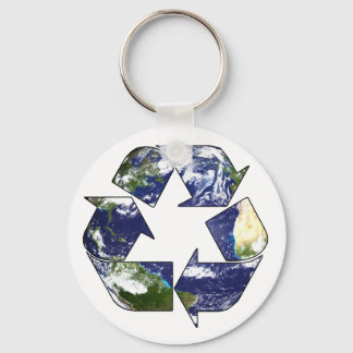 Recycle Now Keychain