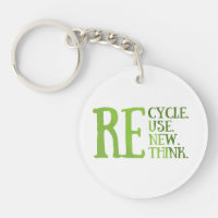 Recycle reduce reuse renew rethink