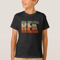 Recycle reduce reuse renew rethink