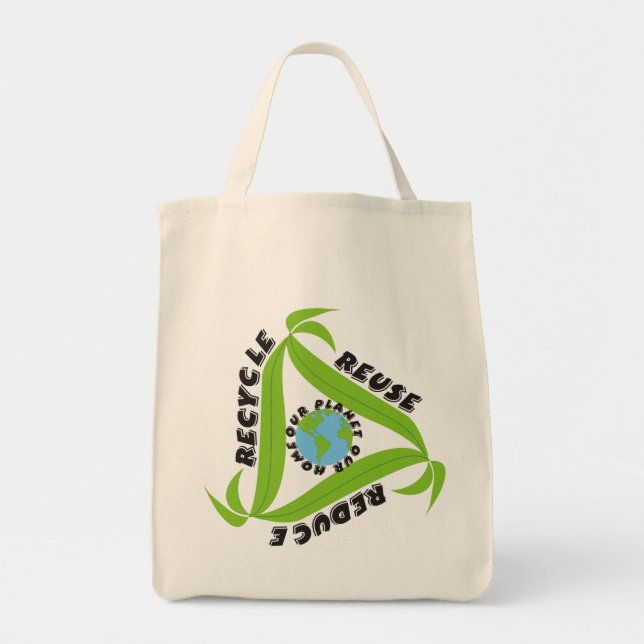 Recycle, Reuse, Reduce Bags (Front)
