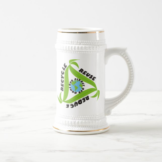 Recycle, Reuse, Reduce Mugs (Right)