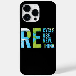 Recycle Reuse Renew Rethink For Earth's Day 2023 Case-Mate iPhone 14 Pro Max Case