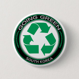 Recycle South Korea 6 Cm Round Badge