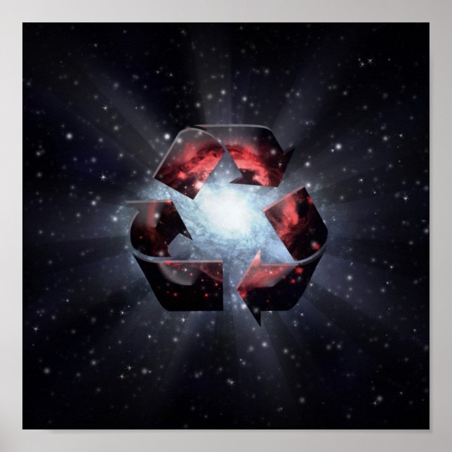 Recycle (space) poster (Front)