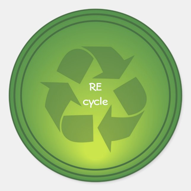 Recycle Sticker (Front)