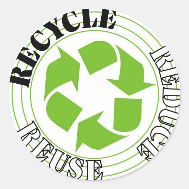 Recycle Stickers (Front)