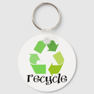 Recycle Symbol! Key Ring