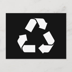 RECYCLE SYMBOL POSTCARD