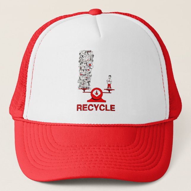 Recycle Trash Hat (Front)