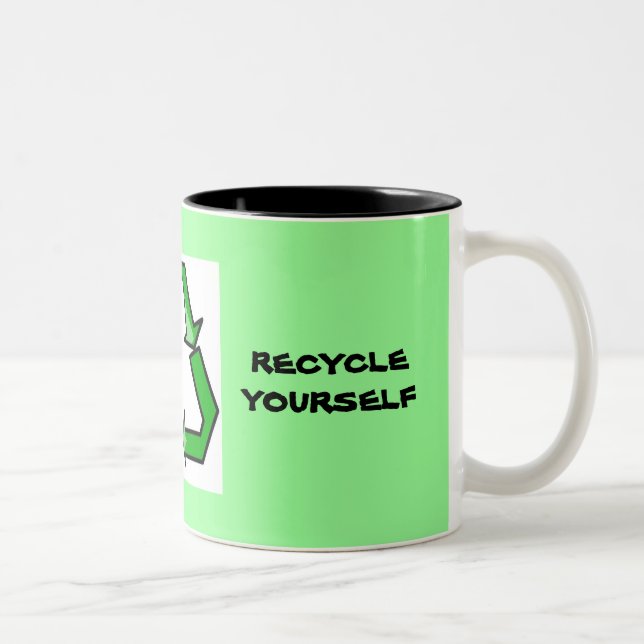 Recycle yourself Mug (Right)