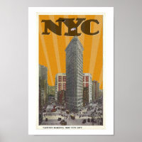 RECYCLED ART: 1913 postcard NEW YORK CITY