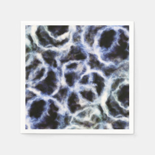recycled indigo shibori : napkin