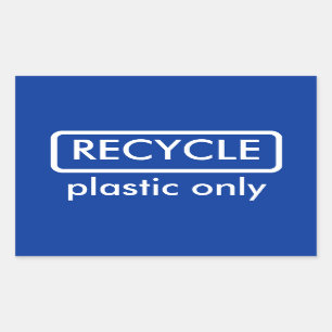 Recycling Bin Label Template Sticker