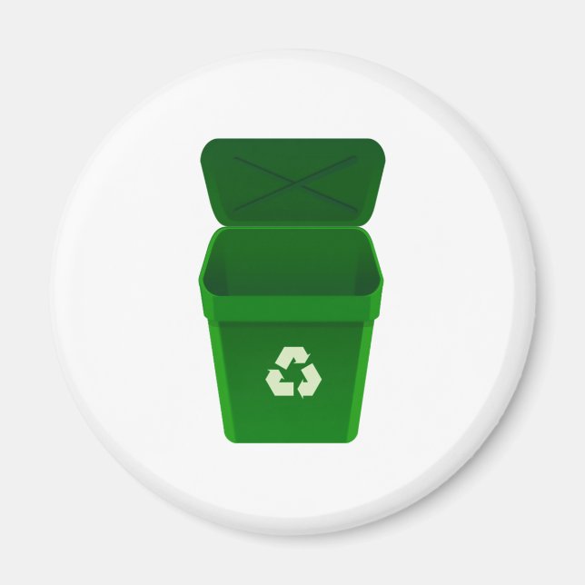 Recycling Bin Magnet (Front)