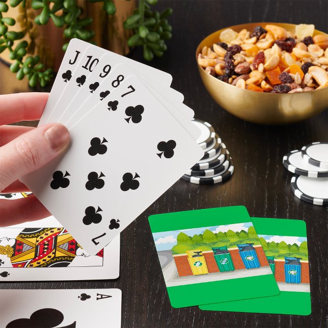 Recycling Bins Colour Coded Waste Sorting Playing Cards (Creator Uploaded)