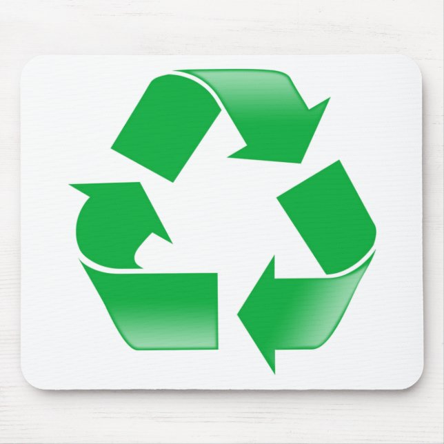Recycling CLASSIC RECYCLE SYMBOL Mouse Pad (Front)