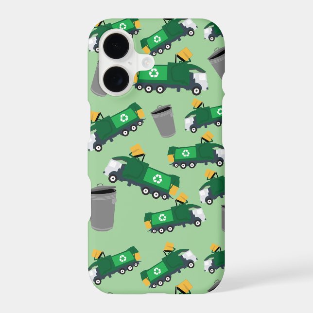 Recycling Garbage Truck Pattern (Back)
