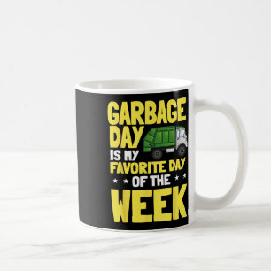 Recycling Garge Truck Collection Trash Recycle Ear Coffee Mug
