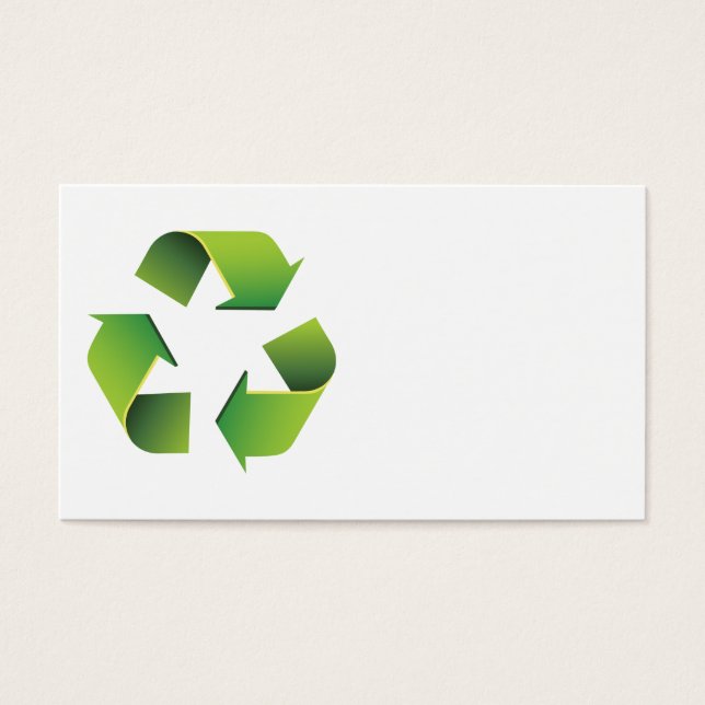 Recycling sign (Front)