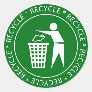 Recycling Sign Stickers