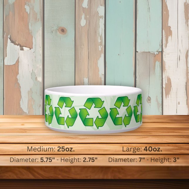 Recycling Symbol Bowl (Creator Uploaded)