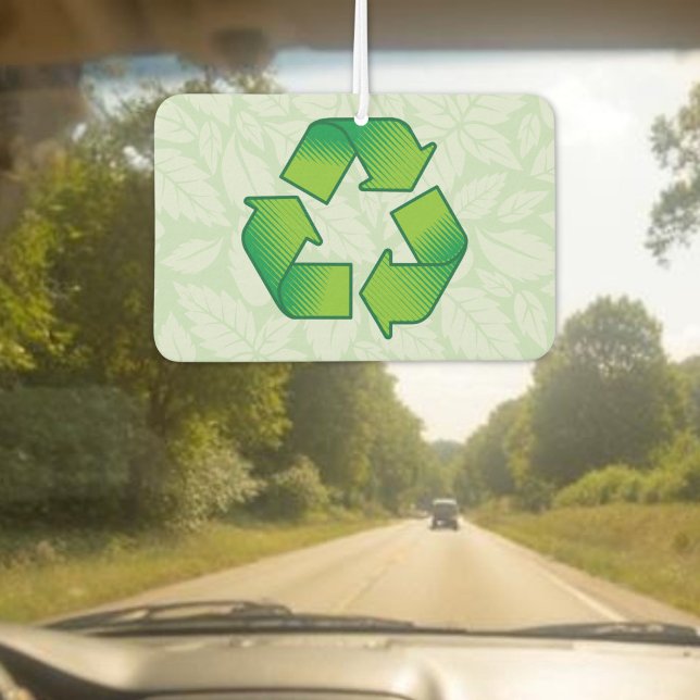 Recycling symbol car air freshener (Creator Uploaded)