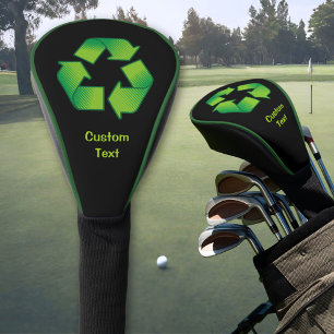 Recycling Symbol Golf Head Cover