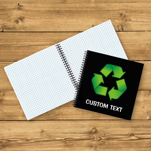 Recycling Symbol Notebook (Creator Uploaded)
