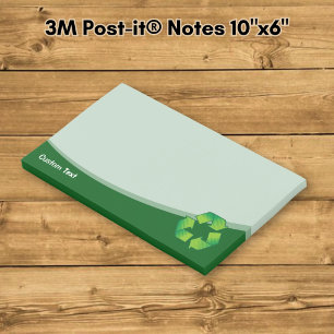 Recycling Symbol Post-it Notes