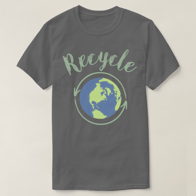 Recycling to save the planet T-Shirt (Design Front)