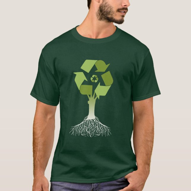 Recycling Tree T-Shirt (Front)