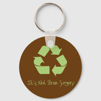 Recyle it's Easy Key Ring