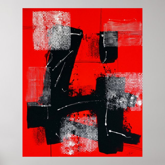 Red #101 poster (Front)