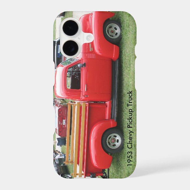 Red 1953 Chevy Pickup Truck-iPhone 7 Case (Back)