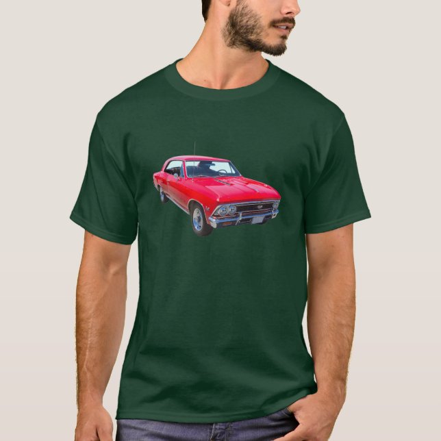 Red 1966 Chevy Chevelle SS 396 T-Shirt (Front)