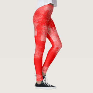 Red #2 leggings