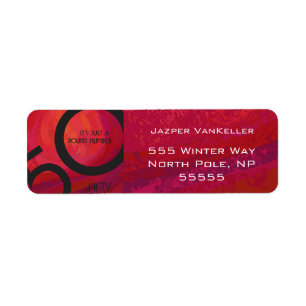 Red 50 Decade Birthday