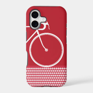 Red Abstract Bicycle iPhone 5 Case
