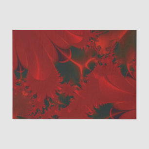 Red Abstract Classy Holiday Tissue Paper