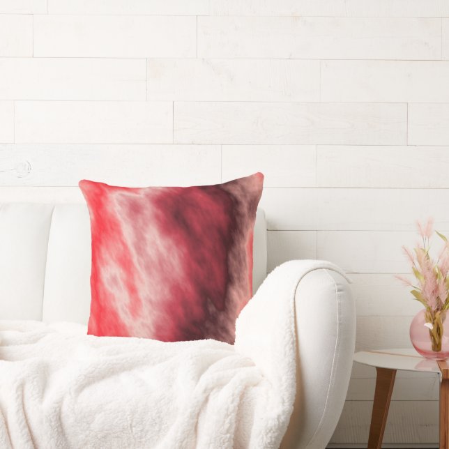 Red Abstract Cushion (Couch)