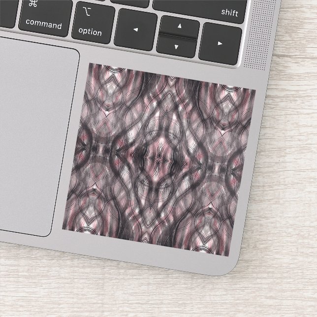 Red Abstract Dark Crimson Watercolor Art (Detail)