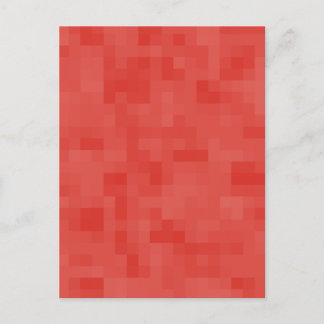 Red Abstract Pattern. Postcard