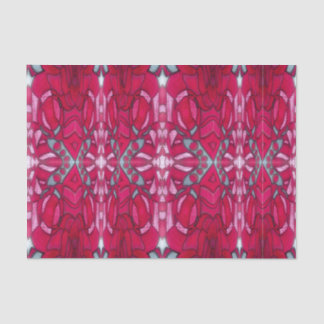 Red abstract  tissue paper