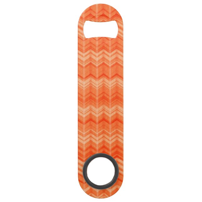 Red abstract zigzag textile pattern (Front)