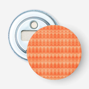Red abstract zigzag textile pattern bottle opener